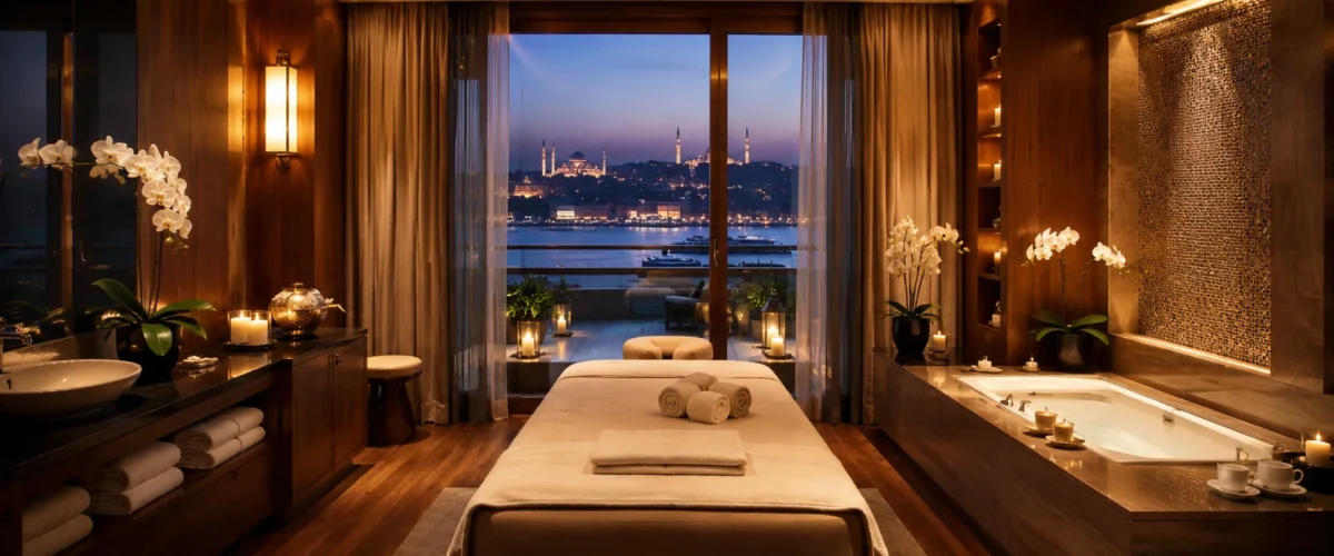 Ümraniye masaj salonu hijyenik VIP terapi odası